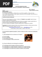 Evaluacion 1 Ciencias Luz PDF