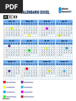 Calendario Excel