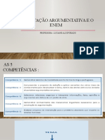 Dissertação Argumentativa e o Enem