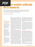 Hacia Un Modelo Unificado de La Memoria-2010