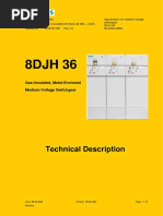 Technical Description: Gas-Insulated, Metal-Enclosed Medium-Voltage Switchgear