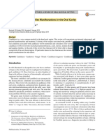 Candidiasis - Red and White Manifestations in The Oral Cavity