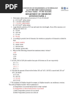 SIET CHEM Mock 2 PDF