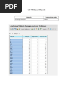 SAP PM Standard Reports PDF