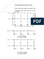 Portal Method For Wind Loads