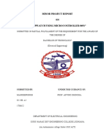 Minor Project Report ON "Stopwatch Using Microcontroller 8051"