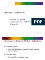 Ecommerce Business Model Concepts (Chapter 2)