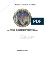 Manual de Normas y Procedimientos Colegio Sto Tomas