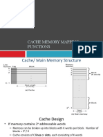 Cache Mapping Functions