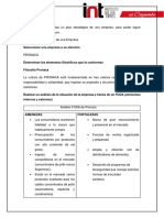 Plan Estrategico de Una Empresa