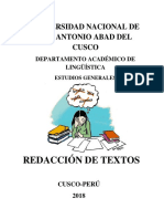 Módulo de Redacción de Textos Consensuado