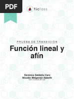 GUIA Función Lineal y Alfín PDF