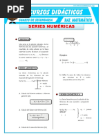 Series Numericas para Cuarto de Secundaria