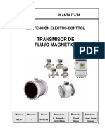 Transmisor de Flujo Magnético