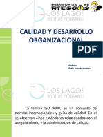 Iii Calidad y Desarrollo Organizacional