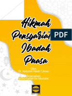 Hikmah Pensyariatan Puasa