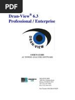 Dran-View 6.3 Professional / Enterprise: Ac Power Analysis Software