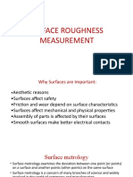 Surface Roughness Measurement