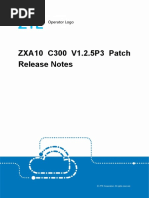 ZXA10 C300 V1.2.5P3 Patch Release Notes - 20170320