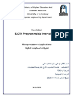 82C54 Programmable Interval Timer: Microprocessors Applications