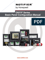 Onyx Series Basic Panel Confi Guration Manual