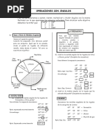 OPERACIONES CON ÁNGULOS - Clase 12