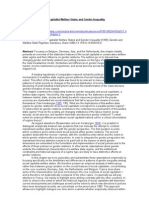 Contemporary Social-Capitalist Welfare States and Gender Inequality.