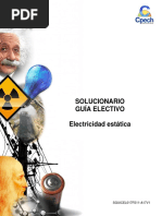 Solucionario Guía Electivo Electricidad Estática: SGUICEL017FS11-A17V1