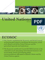 Report On ECOSOC