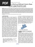 Design Modelo For Built Up Base Plate With Large Moment PDF