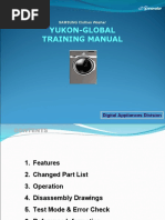 Yukon-Global Training Manual: SAMSUNG Clothes Washer