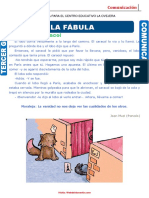 La Fábula para Tercer Grado de Primaria PDF