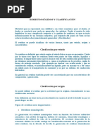 Residuos Sólidos Y Clasificación: Tipos de Residuos Más Importantes: Residuos Municipales