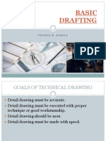 Basic Drafting: Venson B. Sarita