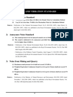 Noise and Vibration Standard