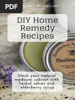 DIY Home Remedy Recipes PDF