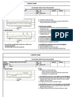 SOP For X Bar and Average Chart