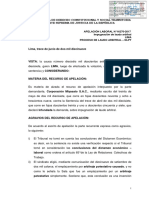 Apel 16270 2017 Lima Laudo Económico Es Nulo Por No Tomar en Consideración Informe Económico