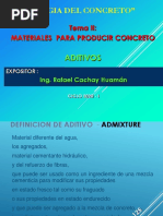 3 Aditivos para Exponer en Clase - Ing. Rafael Cachay PDF