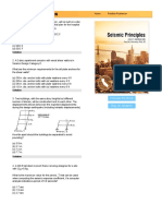 Seismic Principles: Solution