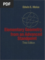 Pub Elementary Geometry From An Advanced Standpoint 3r