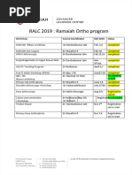 Ramaiah Ortho-2019 Calendar at ALC v2