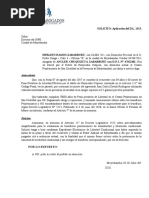 Solicitud Al INPE BENEFICIO - D.L. 1513