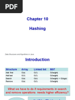 Hashing: Data Structures and Algorithms in Java