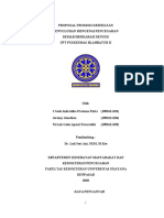 Draft Proposal Promosi Kesehatan PSN - Puskesmas Blahbatuh II