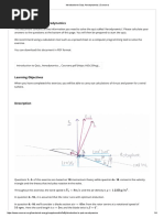 Introduction to Quiz: Aerodynamics: = 8m/s V ρ = 1.225kg/m