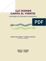 BEST, Kristel y Yaneth Sucasaca. Allí Donde Canta El Viento. Antología de Literatura Amazónica. 2018 PDF