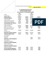 El - Despertador - Matutino - Análisis Vertical y Horizontal - Financiera Ejercicios