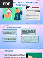 Titulo de Credito Hipotecario