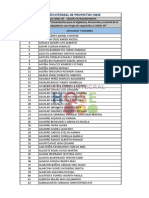 Lista de Participantes - Sesión Extraordinaria